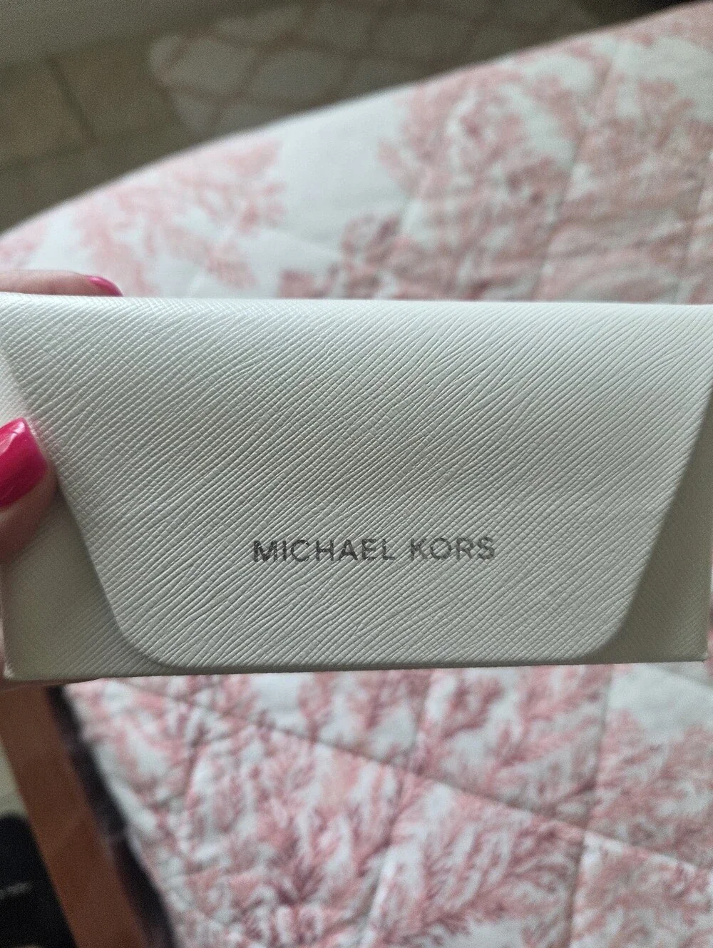 Michael Kors Clear Frame Polarized  Sunglasses. LIKE NEW well Cared For